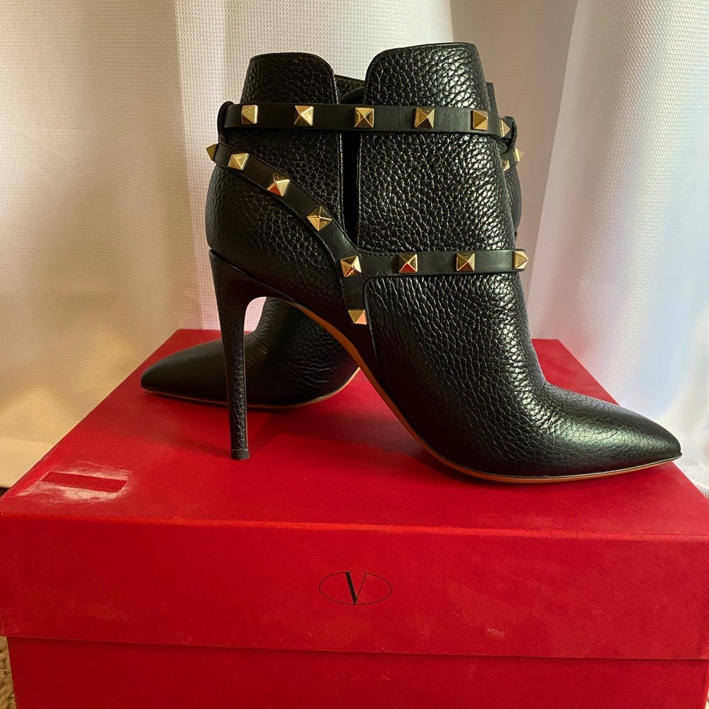 Valentino studded booties size 38.